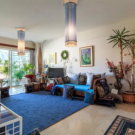 Bright Comfy Flat Near The & The Center Lägenhet Kalamata
